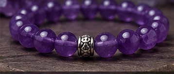 Amethyst bracelet