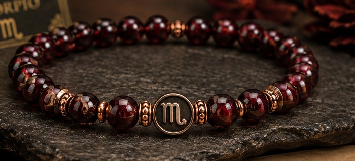 Garnet bracelet